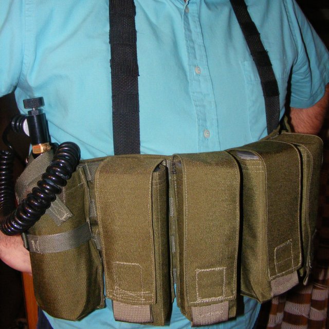 MOLLE Chest Rig for Paintball